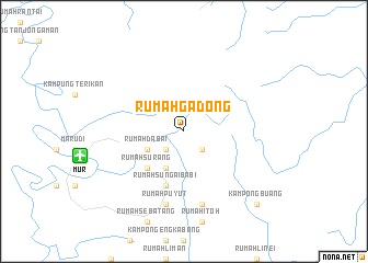 map of Rumah Gadong