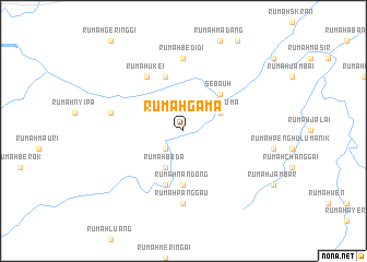 map of Rumah Gama