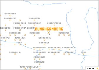 map of Rumah Gambong