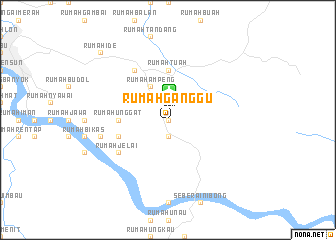 map of Rumah Ganggu