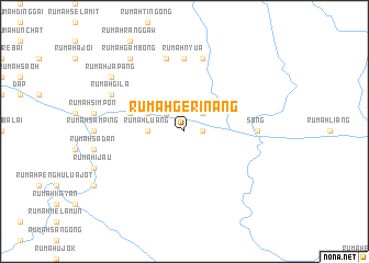 map of Rumah Gerinang