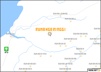 map of Rumah Geringgi