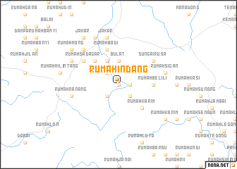 map of Rumah Indang