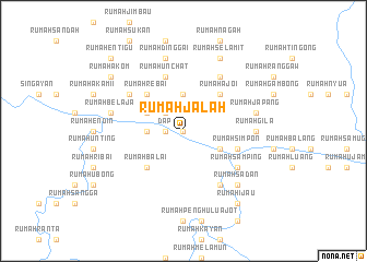 map of Rumah Jalah