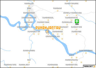 map of Rumah Jantau