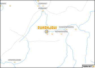 map of Rumah Jawi