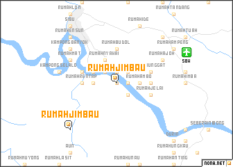 map of Rumah Jimbau