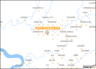 map of Rumah Kerbau