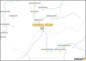 map of Rumah Lagan