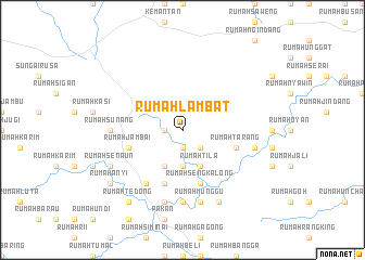 map of Rumah Lambat