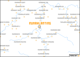 map of Rumah Lanting