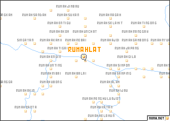 map of Rumah Lat