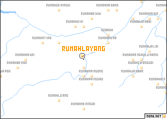 map of Rumah Layang