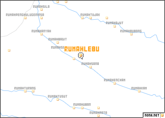 map of Rumah Lebu