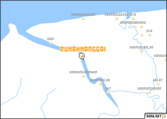 map of Rumah Manggai