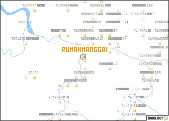 map of Rumah Manggai