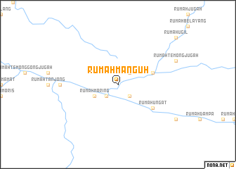 map of Rumah Manguh