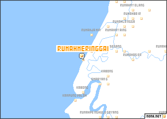 map of Rumah Meringgai