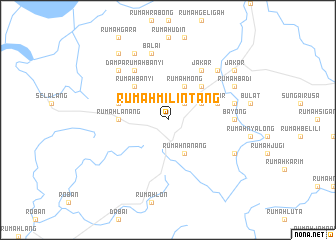 map of Rumah Milintang