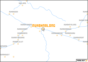 map of Rumah Nalong