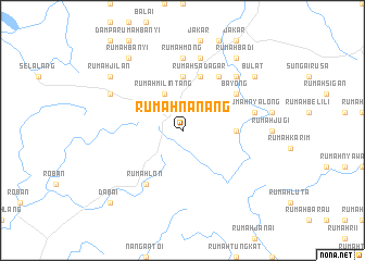 map of Rumah Nanang