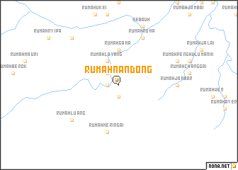 map of Rumah Nandong