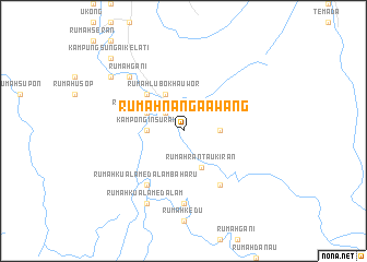 map of Rumah Nanga Awang