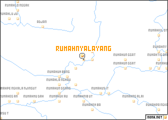 map of Rumah Nyalayang