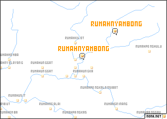 map of Rumah Nyambong