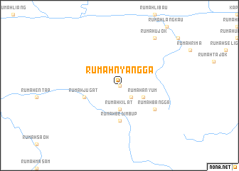 map of Rumah Nyangga