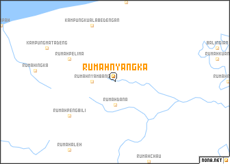 map of Rumah Nyangka