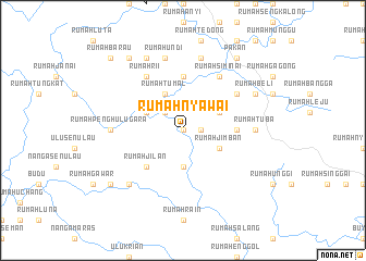 map of Rumah Nyawai