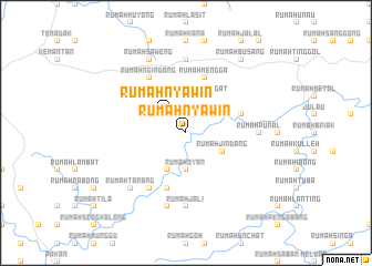 map of Rumah Nyawin