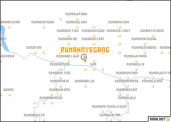 map of Rumah Nyegang