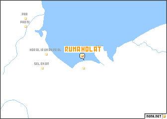 map of Rumah Olat