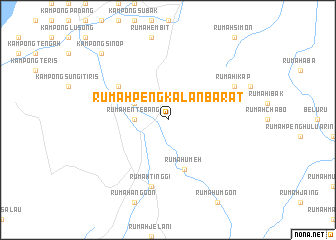 map of Rumah Peng Kalan Barat