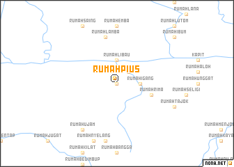 map of Rumah Pius
