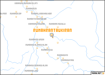 map of Rumah Rantau Kiran