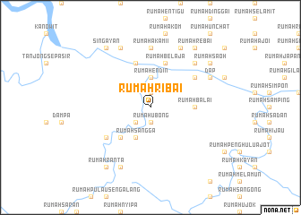 map of Rumah Ribai