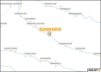 map of Rumah Sana