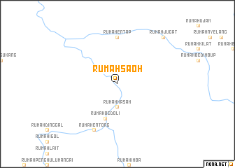map of Rumah Saoh