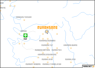 map of Rumah Sare