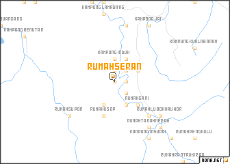 map of Rumah Seran