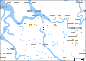 map of Rumah Singaleng