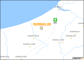 map of Rumah Ulom