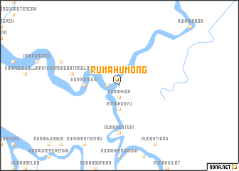 map of Rumah Umong