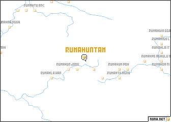 map of Rumah Untam