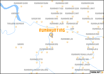 map of Rumah Unting