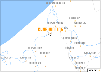 map of Rumah Unting