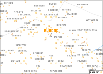 map of Rūmand